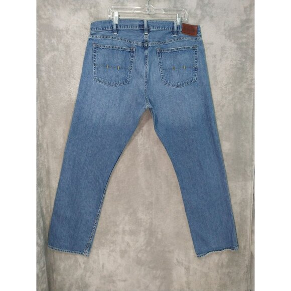 Polo Ralph Lauren Jeans Mens 38x34 Blue Denim 867 Classic Fit Straight Leg - Picture 2 of 10